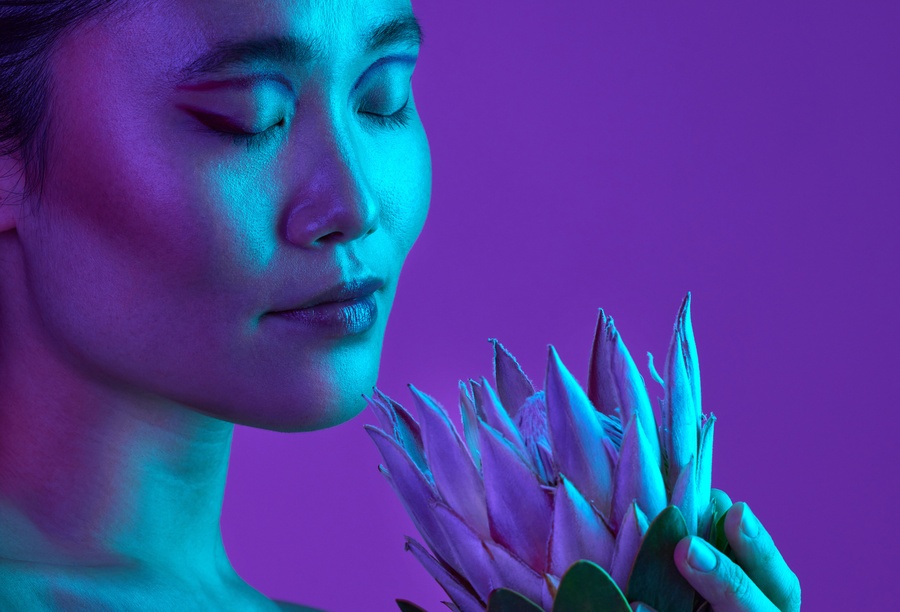 Cropped Shot Of An Attractive Young Woman